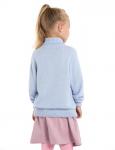 NORVEG Cashmere&Merino blend Свитер детский с высоким воротом цвет бледно-голуб