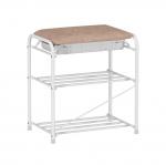 Подставка для обуви "Альфа 13"  с сиденьем с ящиком