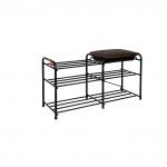 Подставка для обуви "Альфа 33"  с сиденьем с ящиком