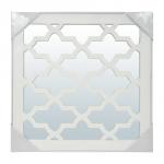 QWERTY Зеркало декоративное "Венеция", 40*40 см, белый /6