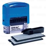 Штамп самонаб 5-стр оттиск 58х22 мм синий без рамки TRODAT IDEAL кассы
