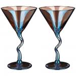 194-645 набор бокалов из 2 шт для шампанского "лазурит" 200 мл