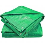 Тент тарпаулин зеленый серебро 2x3 м 120 г на м²