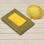 Укрывной комплект для капусты желто-черный 80 1,06*6 м+шапочка 10 шт