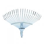 INBLOOM Грабли веерные раздвижные, 22 зуба, 38x40см, оцинкованная сталь