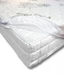 Наматрасник трикотажный стеганный Листья (борт)