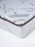 Наматрасник трикотажный стеганный Bamboo (резинки по углам)