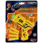 Бластер мягкие пули, блист.20*26*4см ИГРАЕМ ВМЕСТЕ в кор.2*72шт