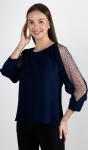 Блузка женская с сеткой 253018