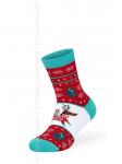 OMSA kids Calzino 21N63 плюш (животные) NEW YEAR Носки