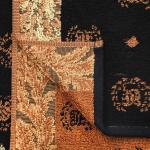 "Missoni-3027" Полотенце махровое 34х78см, плотность 375гр/м2, 100% хлопок, велюр, оранжевый, Bolangde (Китай)