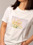 Футболка женская базовая c принтом