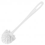 "Tule" Ерш унитазный 8х34см, пластмассовая ручка, белый, Idiland (Россия)