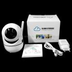 Беспроводная IP Wi-Fi камера видеонаблюдения Cloud Storage 1080P White