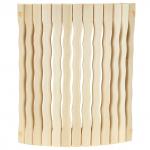 Абажур для бра деревянный "Ручеек" 36,5х30,5х9 см, липа (Россия)