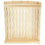 Абажур для бра деревянный "Ручеек" 36,5х30,5х9 см, липа (Россия)