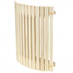 Абажур для бра деревянный "Круглая-Угловая" 30х37х10 см, липа (Россия)