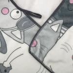 Махровое полотенце НВ Котики