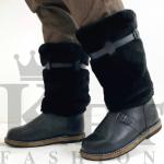 Мужские унты, высокие, войлочная подошва