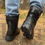 Мини монголки черные, литая подошва