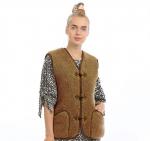 Жилет арт.1223-02/пуг. КЛАССИКА Камель