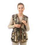 Жилет арт.1208-01/мол. КЛАССИКА Тундра