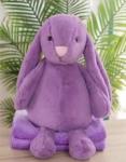 Игрушка с пледом 3033 ЗАЙКА - сиреневый р-р 130х160