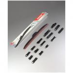 Щетка стеклоочистителя FENOX, 15"/380 мм, гибридная, крепления 15 в 1, WB38240"