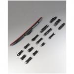 Щетка стеклоочистителя FENOX, 15"/380 мм, гибридная, крепления 15 в 1, WB38240"