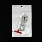 Знак на авто Т 2.0, металлический, самоклеящейся, хром