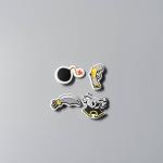 1205 Украшение для сабо упаковка комплект №8 "Оружие пиратов"