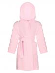 Детский махровый халат с капюшоном розовый МЗ-04 (7)