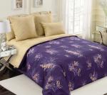 *Ветки мимозы 2 Фиол КПБ 2,0 спал 2 нав арт 2150ЛН