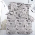 Комплект постельного белья "Мрамор", бязь премиум