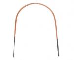 Дуга парниковая металлическая в ПВХ тол. 6 мм дл. 2500 мм, ОРАНЖЕВАЯ (в уп. 5 дуг цена за уп.) Вектор