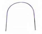 Дуга парниковая металлическая в ПВХ тол. 8 мм дл. 3750 мм, ФИОЛЕТОВАЯ (в уп. 5 дуг цена за уп.) Вектор