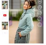 523-23в-2 Пальто для девочки Ребекка