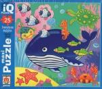 IQ Пазл МАКСИ 25 эл. Кит в синем море 2+