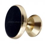 Автомобильный держатель магнитный золотой