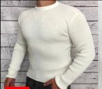 Мужская водолазка лапша молочная V107