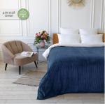 Покрывало  Happy Family велсофт Волна г/к №90 аква