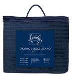 Покрывало  Happy Family велсофт Волна г/к №90 аква