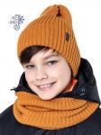 Комплект шапка и снуд для мальчика