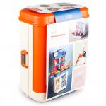 *BOWA Игровой набор "Передвижная кухня" (63х49 см, 41 дет., сборный, свет, звук, в чемодане, синий)