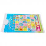 %Altacto Электронный обучающий плакат "Алфавит и ноты" (41,5х55 см, буквы, цифры, слова, ноты, игры, мелодии)