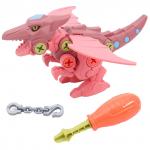 *Mioshi Active Игровой набор  "Динозавр-конструктор: Птеродактиль (20 см, отвёртка, винты, в клетке)