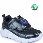 15081-1 черн Кроссовки для девочек (28-33)/12