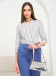 Блуза из хлопка в полоску 230819-4772