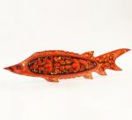 Селедочница роспись Хохлома Большая