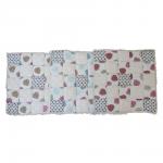 Сидушка для стула пэчворк листочки